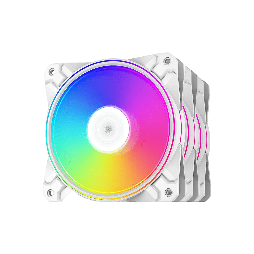 Deepcool CF120 Plus 120mm ARGB Fan Triple Pack | DP - F12 - AR - CF120P | - Vektra Computers LLC Deepcool CF120 Plus 120mm ARGB Fan Triple Pack | DP - F12 - AR - CF120P | - Vektra Computers LLC